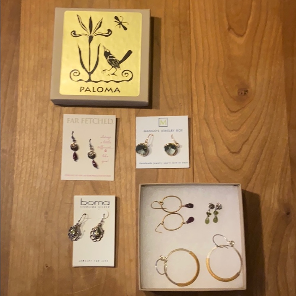 6pair earrings